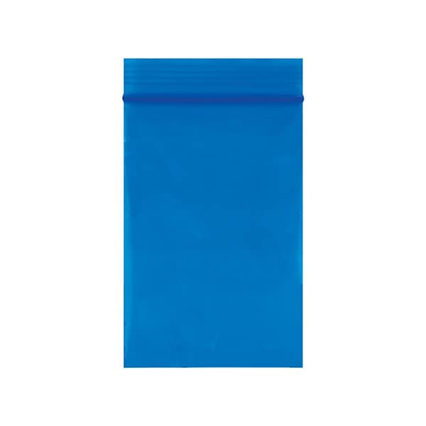 Bsc Preferred 2 x 3'' - 2 Mil Blue Reclosable Poly Bags, 1000PK BUY03998070 - main